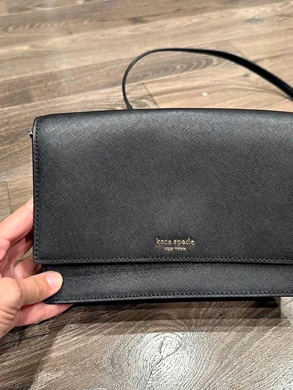 Kate Spade Madison Flap Crossbody Black